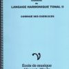 Harmonie 9 corr Éléments du langage harmonique tonal II Corrigé des exercices