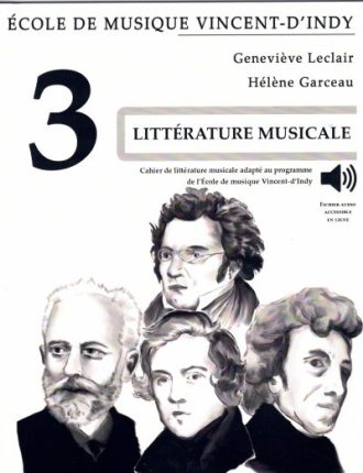 Littérature musicale vol. 3, nouvelle édition + fichiers audio accessibles en ligne