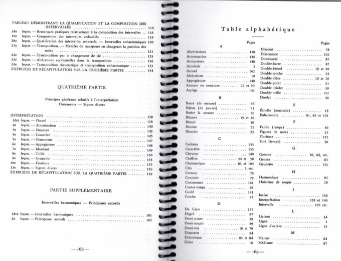 Théorie de la musique (édition 2009)