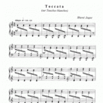 Jaque, Rhené - Toccata sur touches blanches (2e version)