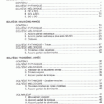 Livret de solfège volumes 1, 2 et 3 (nouvelle édition)