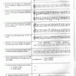 Mayeur, Edmond - Devoirs de musique, cahier no. 5
