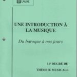 Université Laval - Théorie musicale 11e degré