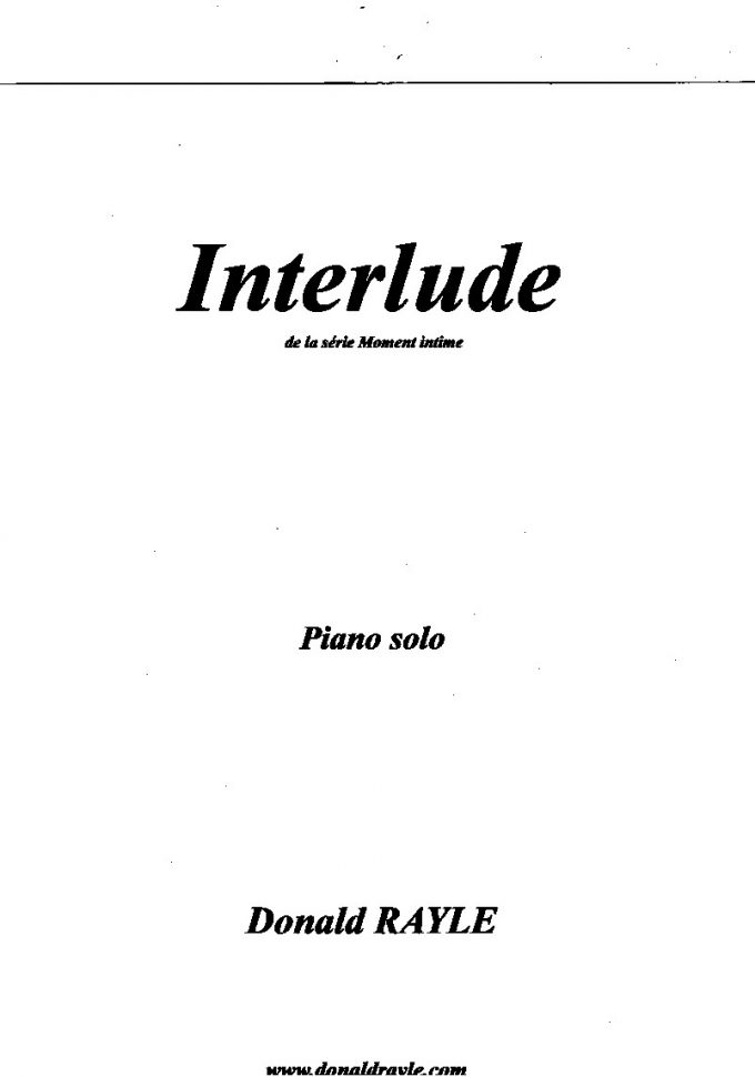 Rayle, Donald - Interlude