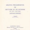 Weber, Alain - Leçons progressives de lecture et de rythme volume II