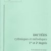 Université Laval - Dictées rythmiques et mélodiques 1er et 2e Degrés