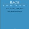 Bach, Johann Sebastian - Petits préludes et fugues
