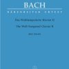 Bach, Johann Sebastian – Clavier bien tempéré II (24 Préludes et fugues)