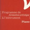 Programme de piano C1 Programme de piano édition 2022