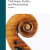 RCM - Violin Tech P-2 RCM - Violin Technique, Etudes, and Musicianship Levels P-2