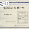 Certificat de mérite (Avec notes et matières)