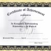 Certificate of accomplishment pack (Clefs)