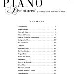 Faber and Faber - Accelerated Piano Adventures Level 2 Performance Book