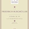 Burgmuller op.100 2 Burgmuller, Friedrich - 25 Etudes, op. 100