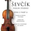 Sevcik, Otakar - Études pour violon, op. 2 partie 6