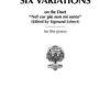 Van Beethoven, Ludwig - Six Variations on the Duet ''Nel cor più non mi sento''