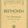 Beethoven - Romances schirm Van Beethoven, Ludwig - Two Romances op. 50 and 40