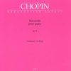 Chopin, Frederic - Barcarolle pour piano op. 60