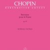 Chopin, Frederic - Berceuse pour le piano op. 57
