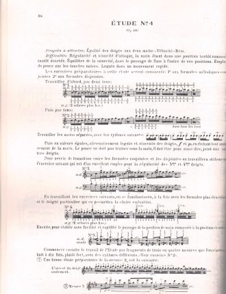 Chopin, Frederic - Douze études opus 10 édition de travail d'Alfred Cortot