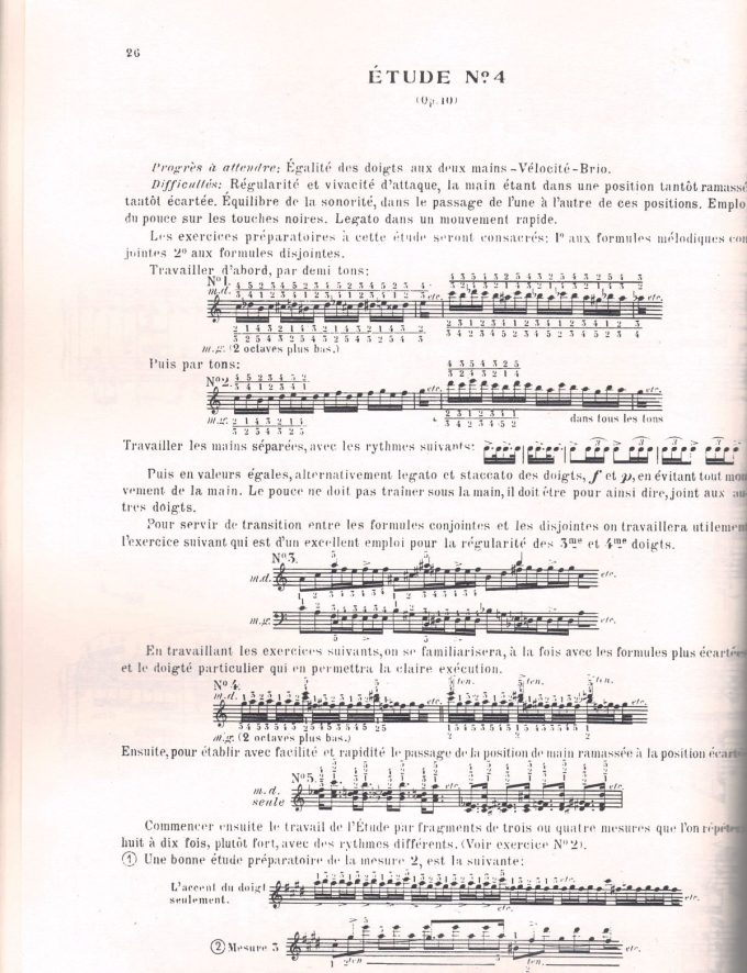 Chopin - Etudes op 10 Cortot ex Chopin, Frederic - Douze études opus 10 édition de travail d'Alfred Cortot