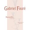 Fauré - Barcarolles peters Fauré, Gabriel - Barcarolles