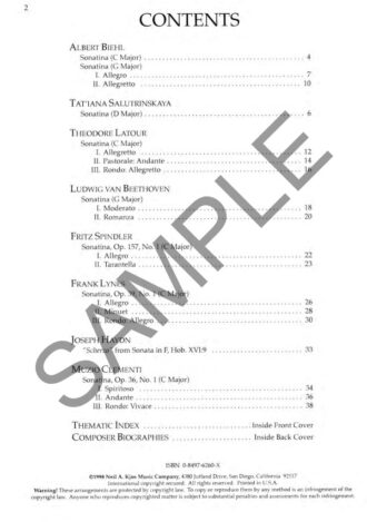 Selected Sonatinas Book One - Snell, Keith, éd.