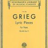 Grieg - Lyric pieces schirmer op 68-71 Grieg, Edvard - Pièces lyriques, op. 68, op. 71