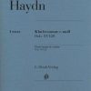Haydn - Sonate XVI20 Haydn, Joseph - Piano Sonata in C minor Hob. XVI:20