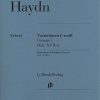 Haydn - Var. XVII henle Haydn, Joseph - Variations in f minor Hob. XVII:6
