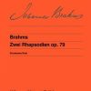 Brahms - Rhapsodien wien Brahms, Johannes – Two Rhapsodies, op. 79