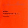 Brahms, Johannes - Three Intermezzi, op. 117