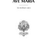 Gounod Ave Maria Medium Voice Schirmer Gounod, Charles - Ave Maria Medium Voice