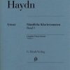 Haydn - Complete Henle 1 Haydn, Joseph - Complete piano sonatas, vol. 1