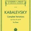 Kabalevsky - variations Kabalevsky, Dmitri - Complete Variations