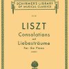 Liszt - Consolations-liebestraume Liszt, Franz - Consolations and Liebesträume