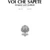 Mozart, Wolfgang Amadeus - Voi Che Sapete High Voice