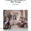 Schubert 100 songs low voice Schubert, Franz - 100 Songs Low Voice