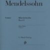 Mendelssohn, Felix - Oeuvres pour piano, vol. I