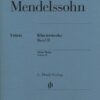 Mendelssohn - Werke b.2 Mendelssohn, Felix - Oeuvres pour piano, vol. II