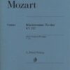Mozart - K282 Mozart, Wolfgang Amadeus - Sonate en mi♭ majeur, K. 282