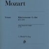 Mozart - K283 Henle Mozart, Wolfgang Amadeus - Sonate en sol majeur, K. 283
