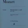 Mozart - K310 henle Mozart, Wolfgang Amadeus - Sonate en la mineur, K. 310