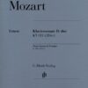 Mozart - K311 Henle Mozart, Wolfgang Amadeus - Sonate en ré majeur, K. 311 (284c)