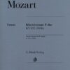 Mozart - K332 Henle Mozart, Wolfgang Amadeus - Piano Sonata in F major, KV 332 (300k)