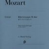 Mozart - K333 Henle Mozart, Wolfgang Amadeus - Piano Sonata in B♭ major, KV 333 (315c)