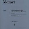 Mozart, Wolfgang Amadeus - Twelve Variations on "Ah, vous dirai-je Maman", K.265