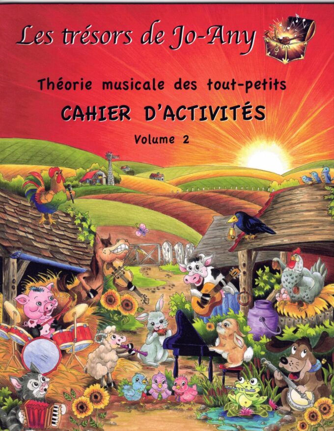 Roberge-Dion - Th. 2 _000947 Théorie musicale des tout-petits : Cahier d'activités, vol. 2