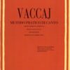 Vaccaj, Nicola - Metodo Pratico di Canto (Mezzo Soprano O Baritono)