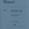 Mozart, Wolfgang Amadeus - Sonate en do majeur, K. 545
